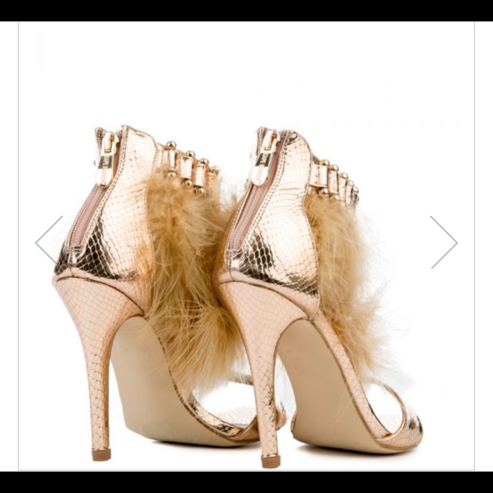 Cape Robbin Rose Gold Heels